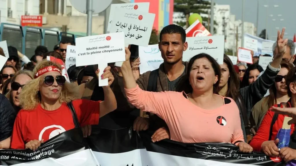 femme arabe féministe - Tunisia